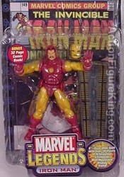 Series 1 Marvel Legends Iron-Man from Toybiz.