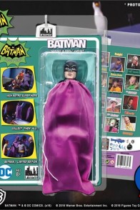 BATMAN 1960s Classic TV Series ADAM WEST HEROES IN PERIL Series 2 PURPLE VARIANT ACTION FIGURE from FTC circa 2016