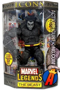 12 Inch Marvel Legends Gray Variant Beast from their short-lived Icons series.