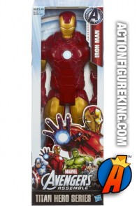 Avengers Assemble Titan Hero Series Iron Man figure from Hasbro.
