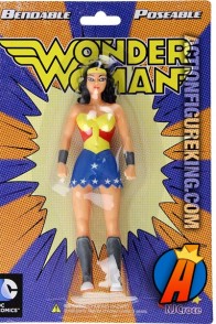 NJ CROCE THE NEW FRONTIER WONDER WOMAN BENDABLE FIGURE