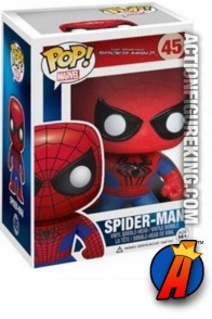 A packaged sample of this Funko Pop! Marvel Amazing Spider-Man 2 vinyl figure.
