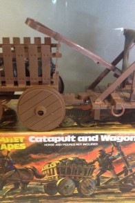 Mego Planet of the Apes Catapult and Wagon playset.
