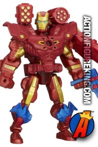 Fully articulated 6-inch Marvel Super Hero Mashers Iron Man action figure from Hasbro.