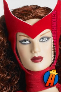 From the pages of the Avengers comes this Scarlet Witch Tonner dressed figure.