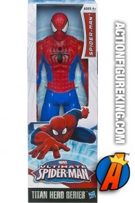 MARVEL TITAN HERO SERIES SIXTH-SCALE ULTIMATE SPIDER-MAN ACTION FIGURE from HASBRO