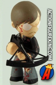 Walking Dead Mystery Minis Series 2 Bloody Daryl Dixon bobblehead figure.