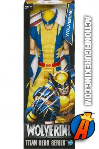 12-inch scale Titan Hero Series Wolverine figure from Hasbro.