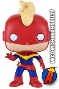 Funko Pop! Marvel Avengers Masked CAPTAIN MARVEL Figure.