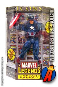 12 Inch Marvel Legends Captain America from their short-lived Icons series.