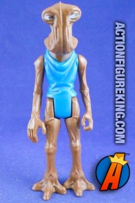 3.75-inch Star Wars Hammerhead action figure from Kenner circa 1978.