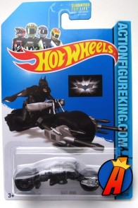 2014 Hot Wheels City Silver Bat-Pod for Batman.