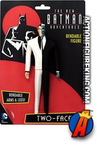 DC COMICS THE NEW BATMAN ADVENTURES 5.5-INCH TWO-FACE BENDY FIGURE circa 2018