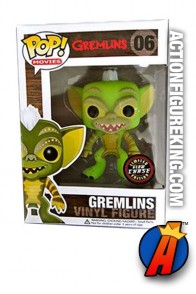 Funko Pop! Movies Gremlins variant Stripe glow-in-the-dark vinyl figure.