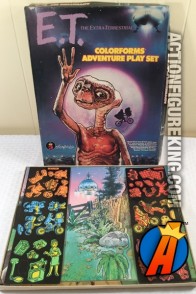 E.T. the Extraterrestrial Adventure Playset from Colorforms circa 1982.