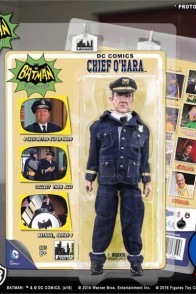 DC COMICS and FTC present this BATMAN CLASSIC TV Series 8-INCH CHIEF O&#039;HARA Action Figure circa 2016