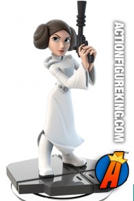 Disney Infinity 3.0 Star Wars Princess Leia figure and gamepiece.