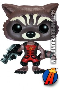 Funko Pop! Marvel GOTG Previews Exclusive ROCKET RACCOON figure.