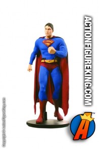 13 Inch DC Direct fully articulated Superman Returns action figure with authentic fabric outfit.