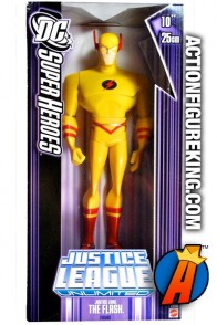 Justice League animated series 10-inch scale Justice Lord Flash roto figure.