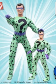 DC COMICS SIXTH-SCALE THE RIDDLER MEGO STYLE ACTION FIGURE with Cloth Uniform