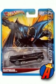 DC Universe Batman Batmobile from Hot Wheels circa 2012.