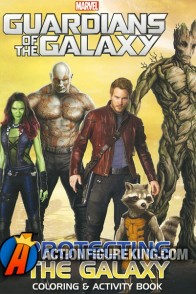 Guardians of the Galaxy Coloring and Activity Book from Vision Street.