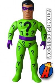 Mego-type Sofubi RIDDLER Figure from MEDICOM.