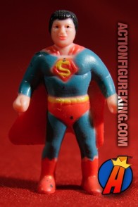 Vintage DC Comics mini SUPERMAN PVC figure from Hong Kong.