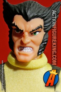8 Inch Famous Cover Series Wolverine action figure with reomvable fabric outfit from Toybiz.