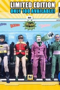 Mego Style BATMAN 1960s CLASSIC TV Limited Edition SERIES 1 8-Inch Action Figures from FTC