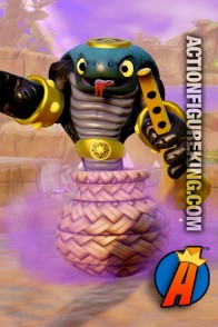 Skylanders Trap Team first edition Cobra Cadabra figure from Activision.