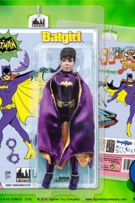 Batman CLASSIC TV SERIES Mego Style VARIANT YVONNE CRAIG as BATGIRL 8-INCH FIGURE (UNMASKED) from FTC circa 2016