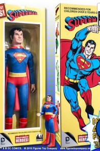 DC Comics 18-Inch Retro SUPERMAN action figure based on the original 8-inch Mego.