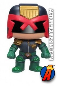 Funko Pop! Heroes Judge Dredd vinyl bobblehead figure.