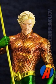 JUSTOCE LEAGUE Kotobukiya NEW 52 AQUAMAN ArtFX Statue.