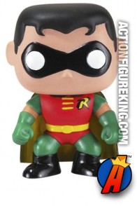 Funko 6-inch Pop Heroes Robin figure.