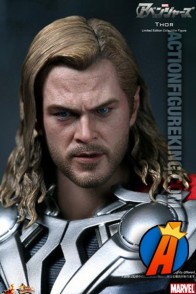 Movie Masterpiece Chris Hemsworth as Thor action figure from Hot Toys.
