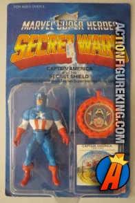 1984 Mattel MARVEL SUPER HEROES SECRET WARS 4.5-Inch CAPTAIN AMERICA Action Figure