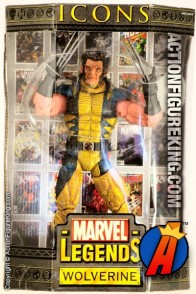 Wolverine Unmasked Marvel Legends 12-Inch Icons Action Figure from Toybiz