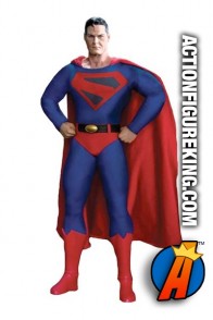 13 inch DC Direct fully articulated Kingdom Come Superman action figure with authentic fabric outfit.