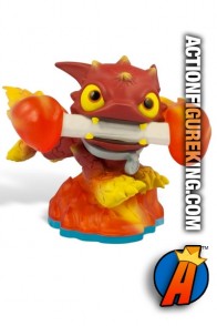 Swap-Force Fire Bone Hot Dog figure from Skylanders and Activision.