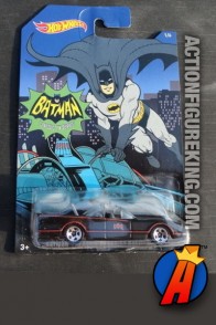Batman Classic TV Series Batmobile die-cast vehicle from Hot Wheels.