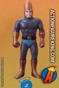 3-inch collectible Human Bullet figure from The TICK and Bandai.
