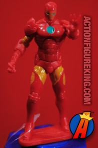 MARVEL Avengers Assemble IRON MAN PVC figure with fan and candy from Frankford.