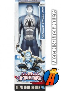 Sixth-scale Ultimate Armored Spider-Man action figure from Marvel and Hasbro.