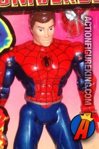 Fully articulated Marvel Universe 10-inch Spider-Man action figure with removable mask.