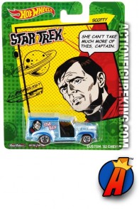 2013 STAR TREK Pop Culture Mr. SCOTT die-cast vehicle from HOT WHEELS.