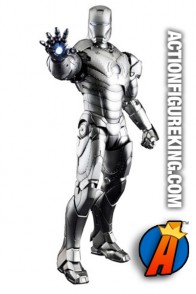 Hot Toys presents this sixth-scale Iron Man Mark II action figure.