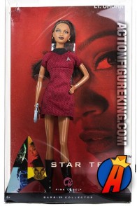 BARBIE 2008 STAR TREK LT. UHURA fashion figure from Mattel.